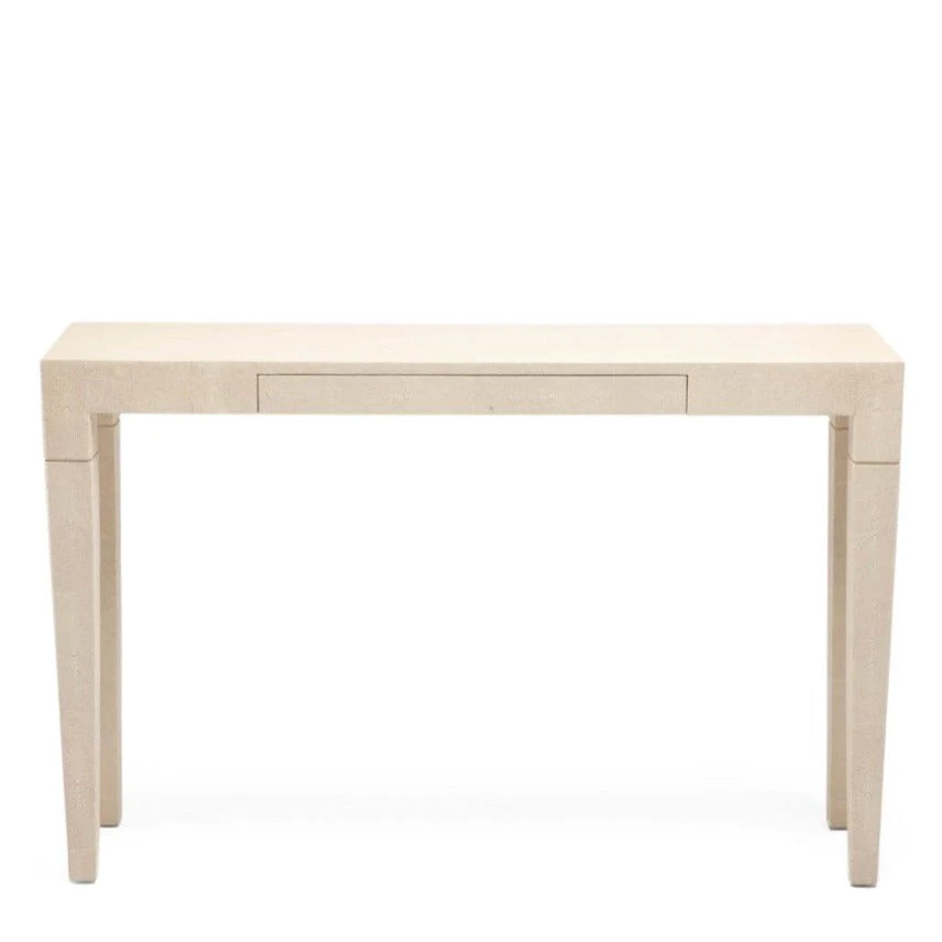 Made Goods New Arrivals Sorin Console Narrow Off White Faux Shagreen 4 Made Goods New Arrivals Sorin Console Narrow Off White Faux Shagreen