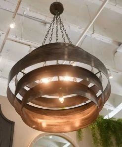 Made Goods New Arrivals Thyra Chandelier Aged Gold