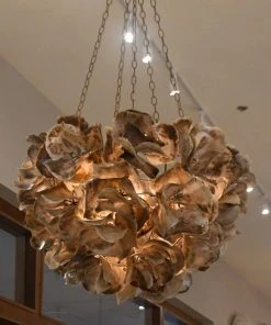 Made Goods Venus Chandelier Natural Saddle 32 Made Goods Venus Chandelier Natural Saddle