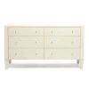Made Goods New Arrivals Sorin 60" Dresser Off White Faux Shagreen 1 Made Goods New Arrivals Sorin 60" Dresser Off White Faux Shagreen