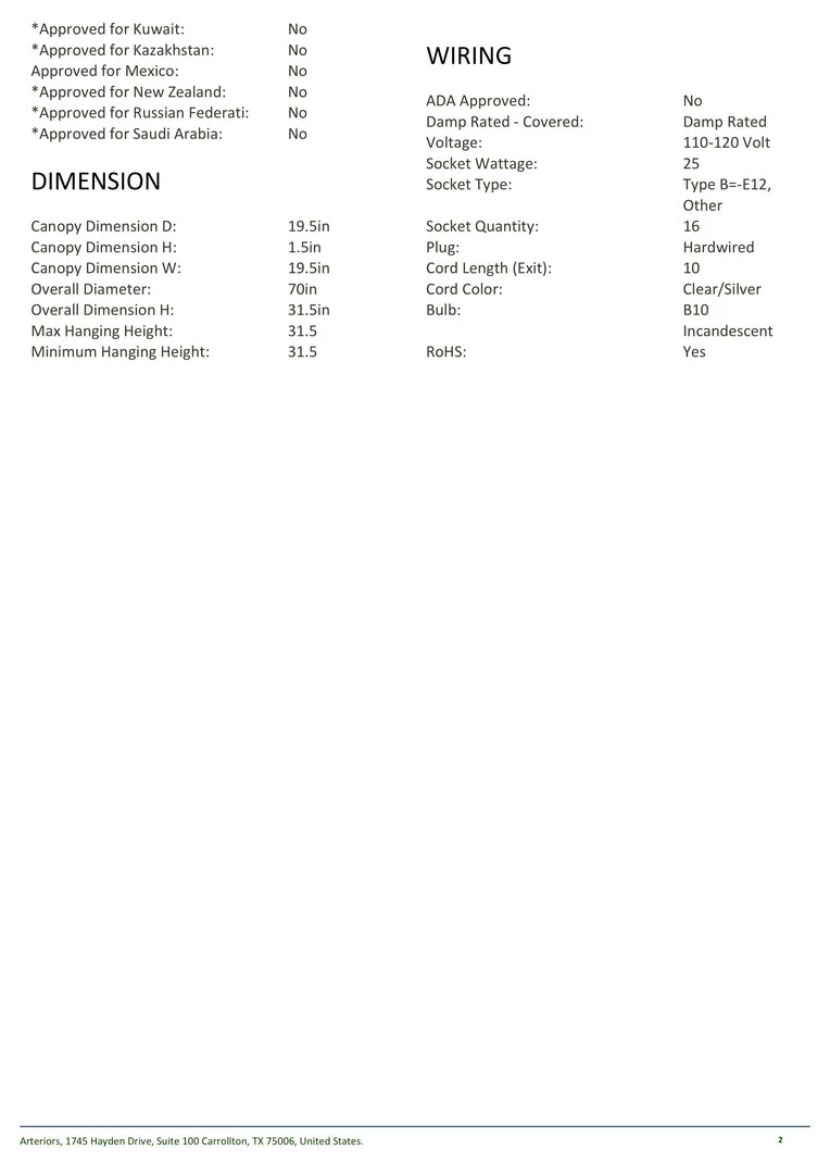 Arteriors Home New Arrivals Mahowald Fixed Chandelier Antique Brass 8 Arteriors Home New Arrivals Mahowald Fixed Chandelier Antique Brass