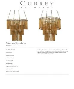 Currey And Company Mantra Chandelier New Arrivals 9 Currey And Company Mantra Chandelier New Arrivals