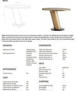 Arteriors Home Marco Accent Table New Arrivals 12 Arteriors Home Marco Accent Table New Arrivals