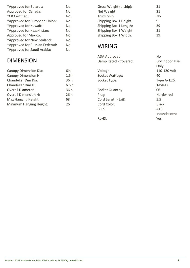 Arteriors Home New Arrivals Marsha Chandelier Black 8 Arteriors Home New Arrivals Marsha Chandelier Black