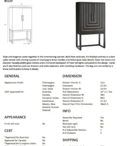 Arteriors Home McMahen Cabinet New Arrivals 6 Arteriors Home McMahen Cabinet New Arrivals