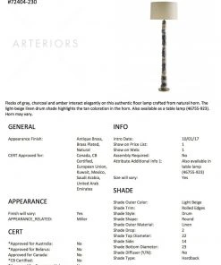 Arteriors Home New Arrivals Miller Floor Lamp 14 Arteriors Home New Arrivals Miller Floor Lamp