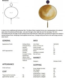 Arteriors Home New Arrivals Moon Glow Mirror 17 Arteriors Home New Arrivals Moon Glow Mirror