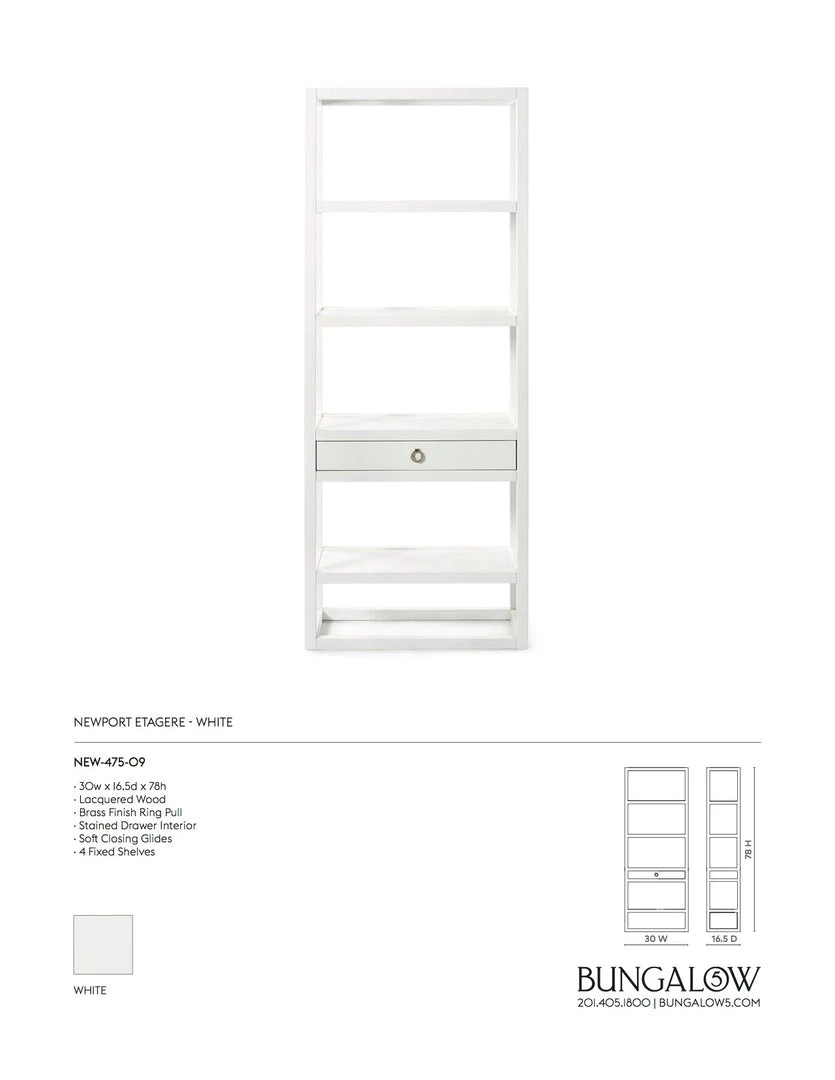 Bungalow 5 New Arrivals Newport Etagere 6 Bungalow 5 New Arrivals Newport Etagere