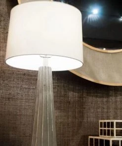 Made Goods Nova Table Lamp Gray Cement And Gold Leaf New Arrivals