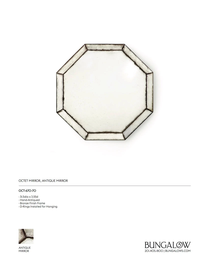 Bungalow 5 Octet Mirror New Arrivals 7 Bungalow 5 Octet Mirror New Arrivals