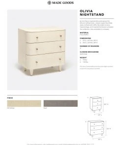 Made Goods Olivia Double Nightstand Off White Faux Raffia 9 Made Goods Olivia Double Nightstand Off White Faux Raffia