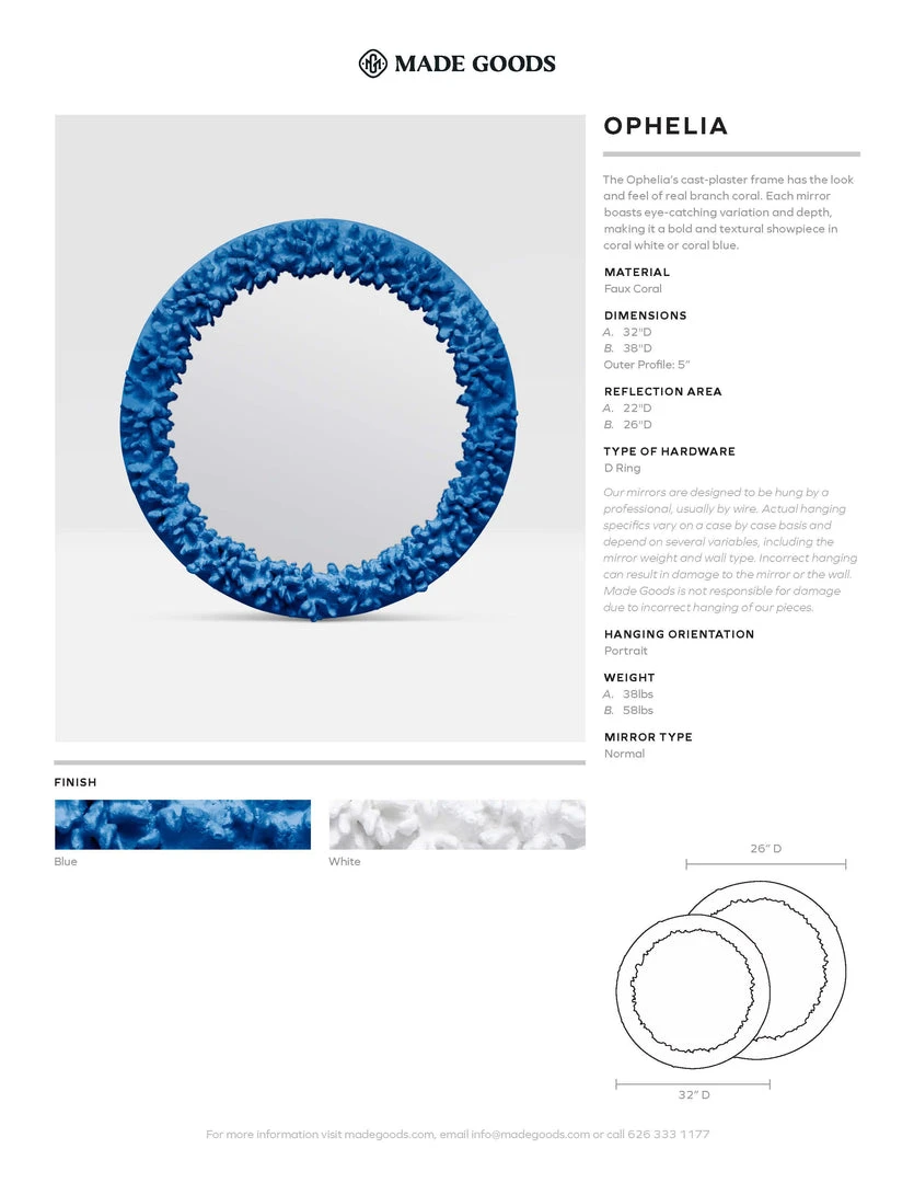 Made Goods New Arrivals Ophelia Mirror 7 Made Goods New Arrivals Ophelia Mirror