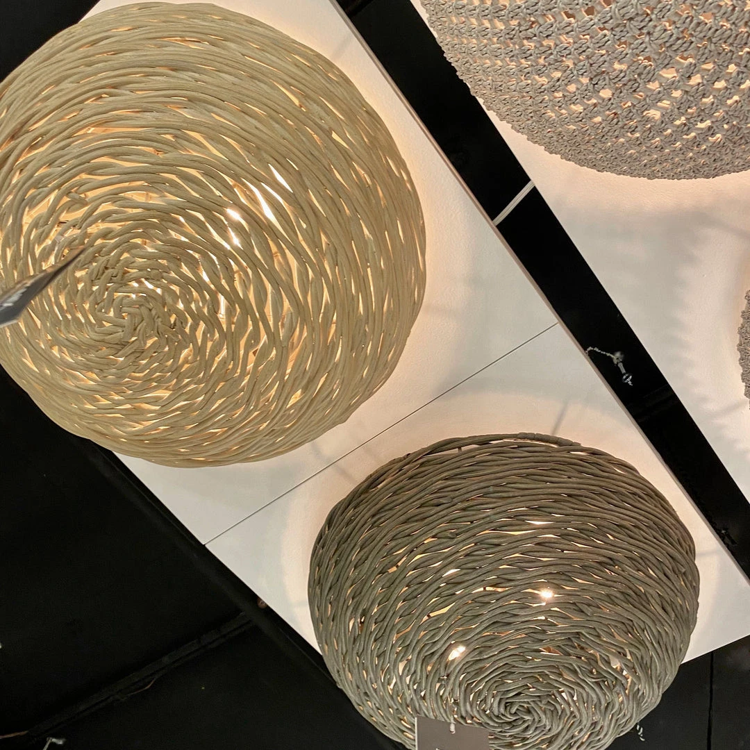 Palecek Wisteria Flush Mount Whitewash Wicker And Antique Brass New Arrivals 4 Palecek Wisteria Flush Mount Whitewash Wicker And Antique Brass New Arrivals