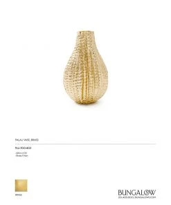 Bungalow 5 Palau Vase Brass New Arrivals 7 Bungalow 5 Palau Vase Brass New Arrivals