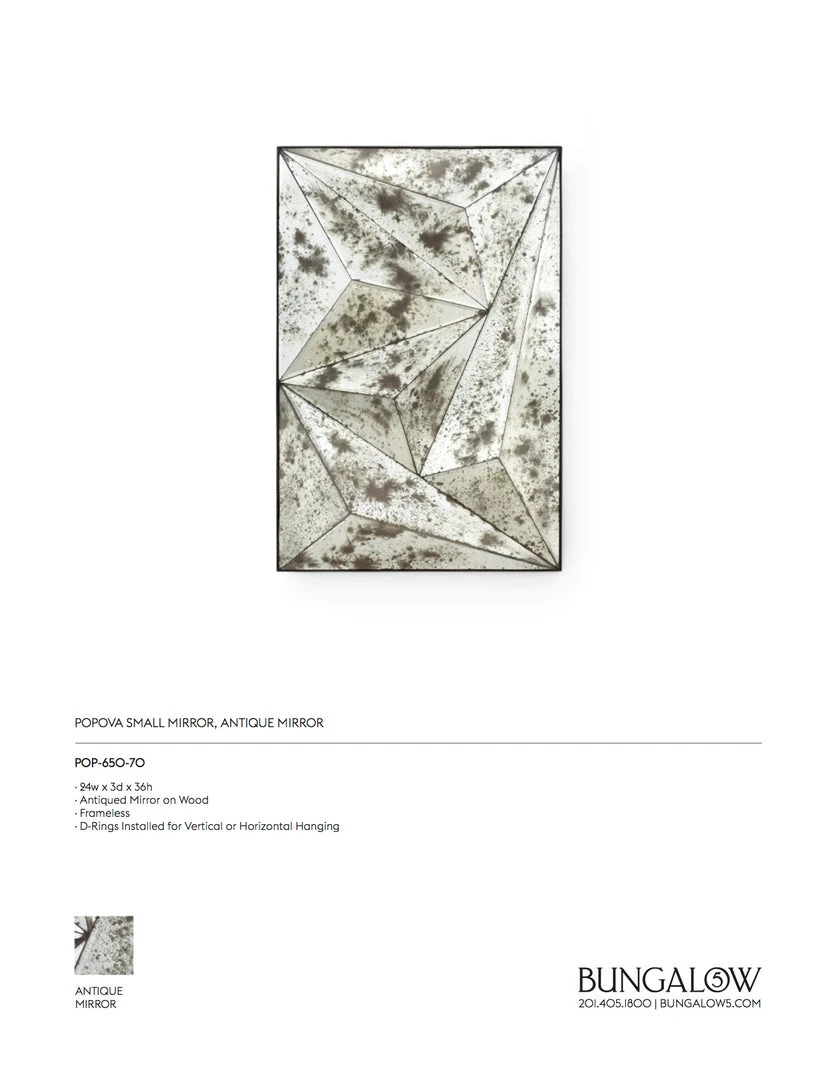 Bungalow 5 Popova Mirror 7 Bungalow 5 Popova Mirror