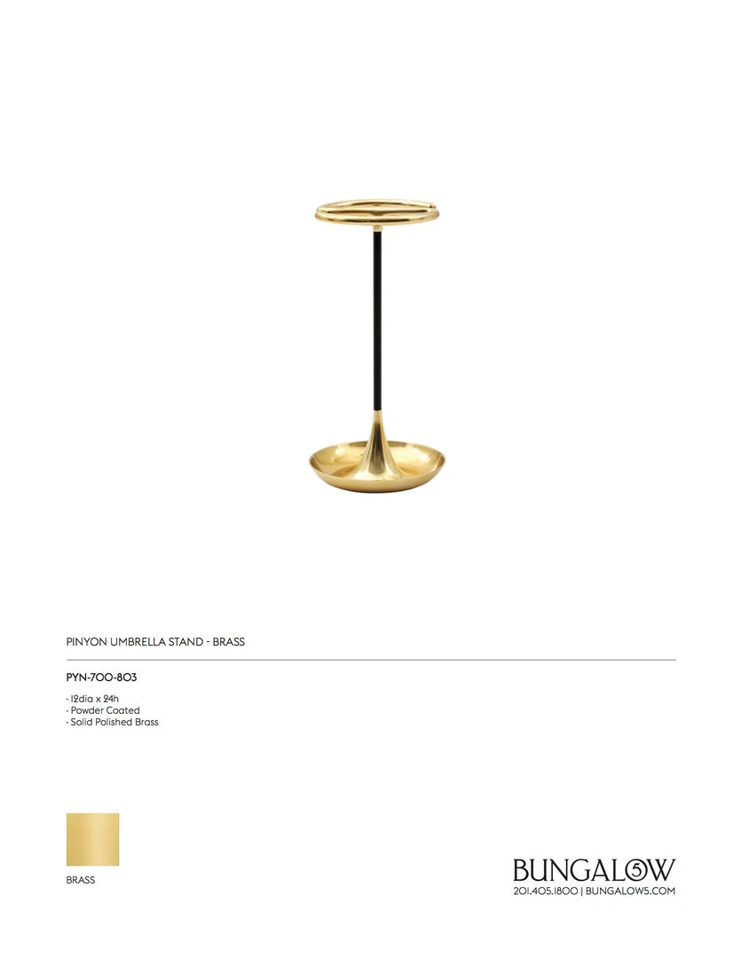 Bungalow 5 New Arrivals Pinyon Umbrella Stand 6 Bungalow 5 New Arrivals Pinyon Umbrella Stand