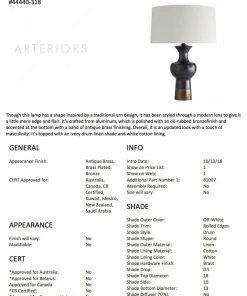 Arteriors Home Pablo Lamp New Arrivals 14 Arteriors Home Pablo Lamp New Arrivals
