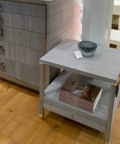 Bungalow 5 New Arrivals Pascal 1 Drawer Side Table Slate Blue 22 Bungalow 5 New Arrivals Pascal 1 Drawer Side Table Slate Blue