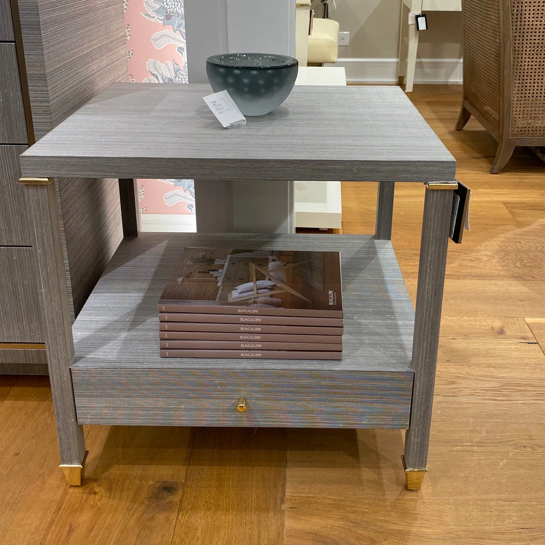 Bungalow 5 New Arrivals Pascal 1 Drawer Side Table Slate Blue 9 Bungalow 5 New Arrivals Pascal 1 Drawer Side Table Slate Blue