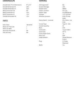 Arteriors Home Piloti Lamp Antique Brass