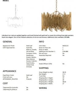 Arteriors Home Prescott Pendant New Arrivals