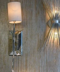 Worlds Away New Arrivals Virginia Wall Sconce Nickel 11 Worlds Away New Arrivals Virginia Wall Sconce Nickel