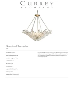 Currey And Company New Arrivals Quantum Chandelier 4 Currey And Company New Arrivals Quantum Chandelier