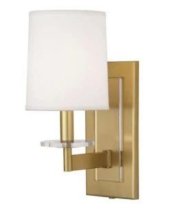 Robert Abbey New Arrivals Alice Single Sconce Antique Brass
