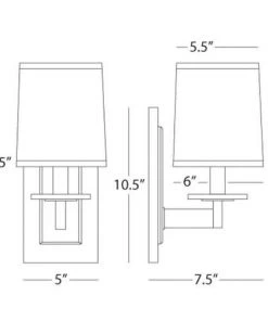 Robert Abbey New Arrivals Alice Single Sconce Antique Brass