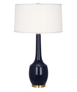 Robert Abbey Delilah Table Lamp Midnight Blue New Arrivals