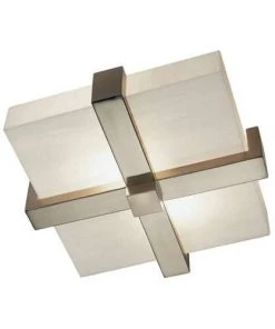 Robert Abbey Doughnut Flushmount Silver New Arrivals