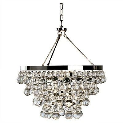 Robert Abbey Bling Chandelier Polished Nickel 3 Robert Abbey Bling Chandelier Polished Nickel