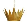 Worlds Away Santorini Chandelier Gold Leaf 1 Worlds Away Santorini Chandelier Gold Leaf