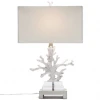 Made Goods New Arrivals Naia Table Lamp White Faux Coral