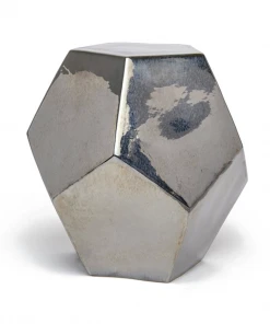 Made Goods New Arrivals Cole Stool Crackled Metallic