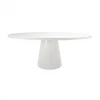 Worlds Away Jefferson Oval Dining Table White Lacquer 1 Worlds Away Jefferson Oval Dining Table White Lacquer