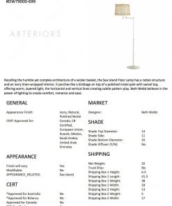 Arteriors Home Sea Island Floor Lamp New Arrivals 17 Arteriors Home Sea Island Floor Lamp New Arrivals