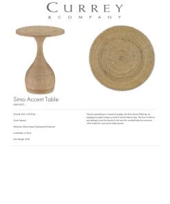 Currey And Company Simo Accent Table New Arrivals 9 Currey And Company Simo Accent Table New Arrivals