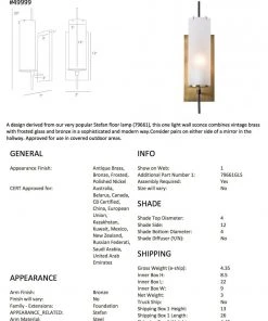Arteriors Home New Arrivals Stefan Wall Sconce Brass 12 Arteriors Home New Arrivals Stefan Wall Sconce Brass