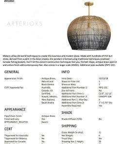 Arteriors Home New Arrivals Swami Small Pendant 17 Arteriors Home New Arrivals Swami Small Pendant