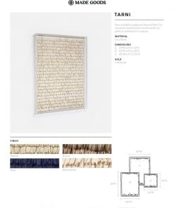 Made Goods Tarni Artwork Natural Coco Sticks 16 Made Goods Tarni Artwork Natural Coco Sticks