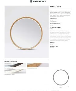 Made Goods Thadeus Mirror Gold 9 Made Goods Thadeus Mirror Gold