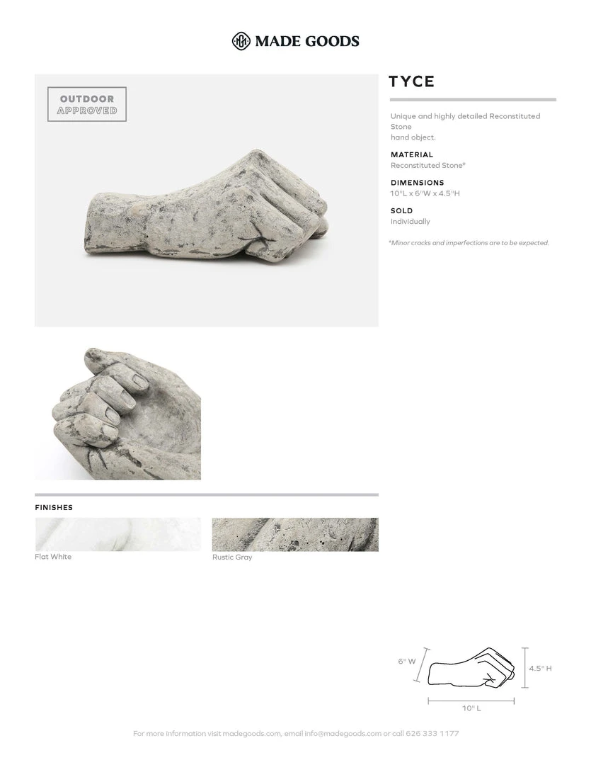 Made Goods Tyce Hand Object Rustic Gray 6 Made Goods Tyce Hand Object Rustic Gray