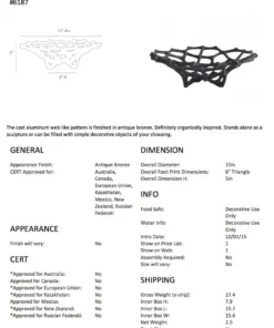 Arteriors Home Thorn Centerpiece New Arrivals 6 Arteriors Home Thorn Centerpiece New Arrivals