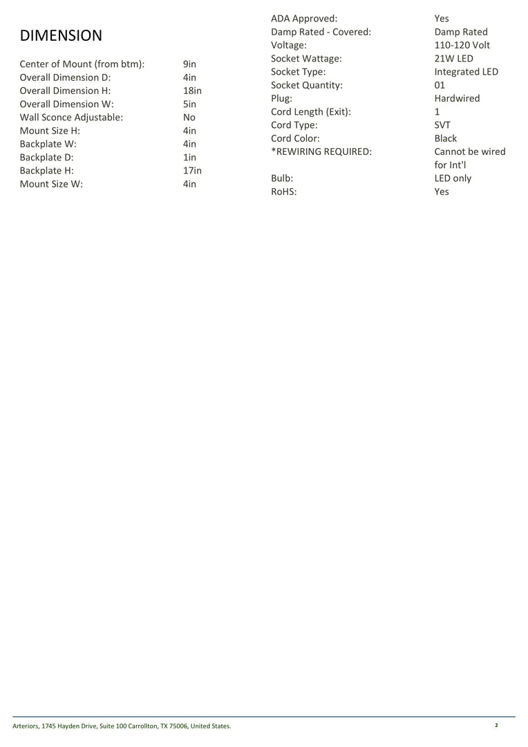 Arteriors Home New Arrivals Titus Sconce Antique Brass 7 Arteriors Home New Arrivals Titus Sconce Antique Brass