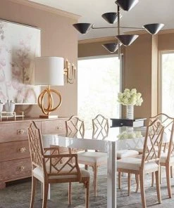 Worlds Away New Arrivals Fairfield Chair Cerused Oak