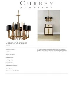 Currey And Company New Arrivals Umberto Chandelier 9 Currey And Company New Arrivals Umberto Chandelier