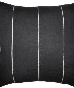 Clayton Gray Home New Arrivals Taos Slubby Steel Stripe Pillow