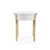 Bungalow 5 New Arrivals Bodrum Side Table White