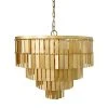 Worlds Away Priscilla Chandelier Gold Leaf 2 Worlds Away Priscilla Chandelier Gold Leaf